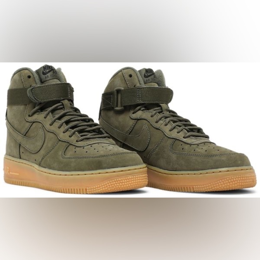 Nike youth Green High-Top Sneakers size 7Y - Picture 3 of 11